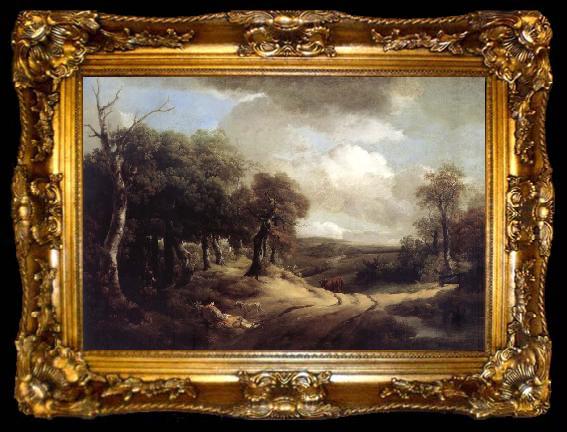 framed  Thomas Gainsborough Rest on the Way, ta009-2